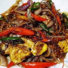 Resepi telur hancur ikan bilis. Telur Kicap Ikan Bilis Bawang Chilli