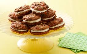 Carrot Cake Sandwich Cookies Yummy Food Dessert Carrot Cake Sandwich Cookies Easter Dishes