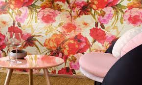 Changement de décor en un temps record. Les Tendances Papiers Peints 2018 Papier Peint Le Boudoir Des Etoffes