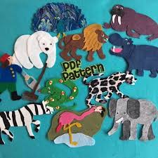 Polar Bear Polar Bear What Do You Hear Educational Toy To Etsy Felt Board Patterns Felt Board Felt Stories