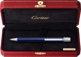 Santos de cartier by cartier is a amber woody fragrance for men. Blue Lacquer Santos De Cartier Ballpoint Pen Blue Lacquer Palladium Finish Details Ink Refill Ballpoint Pen Cartier