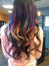 Pastel Rainbow Dip Dye