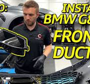 HOW TO Install Carbon Front Air Ducts To A BMW M3 G80 / M4 G82