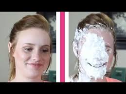 Women Pied In The Face