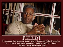 Lt. Col Allen West Quote We need more Americans of his character ... via Relatably.com