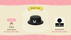 Animal Crossing Goth Hat Animal Crossing Goth Hat Goth