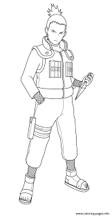 We have 6 colouring pages in this category. Shikamaru Nara Is A Shinobi Of Konohagakures Nara Clan Coloring Pages Printable