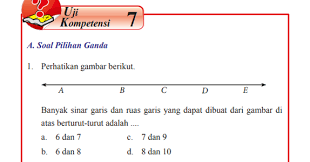 Uji kompetensi 7 pilihan ganda. Uji Kompetensi 7 Matematika Kelas 7 Halaman 171 180 Kkaktri Channel Info Pendidikan