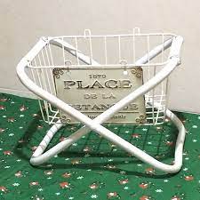 ダイソー セリアのパイプ椅子を 男前なラックやテーブルにリメイク folk インテリア 収納 パイプ椅子 セリア