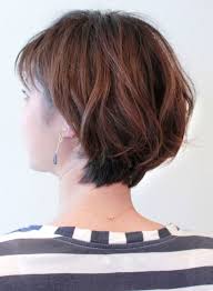 ショートヘア 大人の王道ふんわりひし形ショートボブ beautrium aveda 阪急うめだ本店の髪型 ヘアスタイル ヘアカタログ 2019春夏 ショートボブ ボブ ヘアスタイル