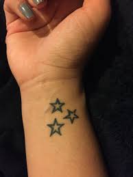 My First Wrist Stars Star Tattoos Star Tattoo On Wrist Wrist Tattoos