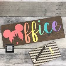 Poshmark makes shopping fun, affordable & easy! The Original Disney Inspired Office Decor Disney Office Sign Disney Gift Disney Wood Sign Disney Home Decor Disney Home Decor Disney Home Disney Decor