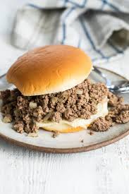 Serve on hamburger bun topped with pickles. Loose Meat Sandwich Maid Rite Copycat Culinary Hill