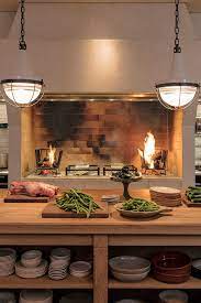 Fred S Restaurant A C M E In 2021 Fireplace Cooking Kitchen Fireplace Built In Braai