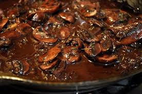 Beef tenderloin with red wine sauce. Steak With Red Wine Mushroom Pan Sauce Wine Sauce For Steak Steak Sauce Recipes Red Wine Recipe