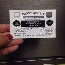 Tv repair & commercial repair of all electronics. Steve S Tv Repair Service Electronics Repair 2773 Us Hwy 9 Howell Nj Phone Number