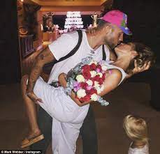 Just gonna drop some of these pics right here that i found… • follow their account to see 1,782 posts. Teresa Palmer S Husband Mark Webber Shares Loved Up Message On Second Wedding Anniversary Daily Mail Online