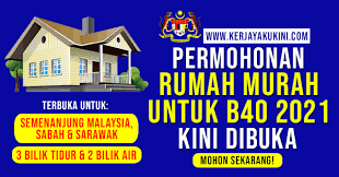 Terkini kerajaan memperuntukkan rm243 juta bagi membina 2,983 unit rumat mesra rakyat di seluruh negara pada tahun 2020 dengan mengutamakan senarai menunggu sedia ada bagi permohonan rmr. Rasmi Permohonan Rumah Murah Untuk B40 Seluruh Malaysia 2021 Kini Dibuka Kerjaya Terkini
