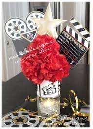 Tons of diy games,creative ideas for decorations, and more! Custom Hollywood Glam Centerpiece Movie Themed Party Hollywood Birthday Parties Hollywood Party Theme