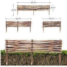 Beeteinfassung Haselnuss Beeteingrenzung In 3 Grossen 20 X 120 Cm Steckzaun Zur Beet Umrandung Oder Beeteinfassung Holz Beeteinfassung Garten Zaun Ideen