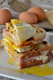 Croque Madame Recipe Egg Sandwich Breakfast French Breakfast Breakfast Sandwich