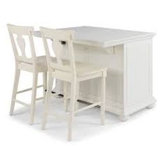 Collette Kitchen Island Set In 2020 Modern Kitchen Design Kitchen Tops Dover White