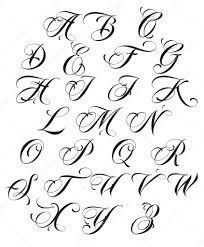 Finde und downloade kostenlose grafiken für alphabet design. Calligraphy Alphabet Design Elements Stock Vector Image By C 4ek 111631882
