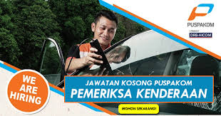 Sekiranya anda, seorang warganegara malaysia yang cukup syarat kelayakan dan berumur tidak kurang daripada 18 tahun pada tarikh tutup iklan jawatan adalah dipelawa untuk memohon bagi mengisi kekosongan jawatan seperti yang diiklankan di bawah. Permohonan Online Jawatan Kosong Di Puspakom Pemeriksa Kenderaan