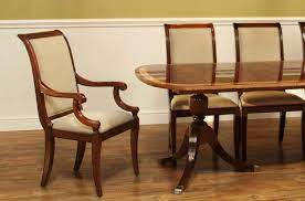 Handsomely hand carved gothic style dining chairs the set includes two arm chairs and six side chairs each chair is. High Quality Mahogany Furniture For A Traditional Dining Room