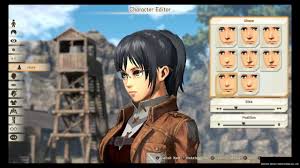 Hello, i'm new in this club but not in fanpop. Attack On Titan 2 Female Character Creation Part 1 All Female Hair Eyes Noses Ect Youtube