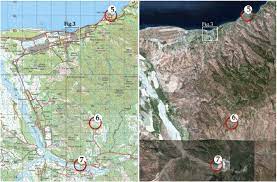 Topographic Maps And Satellite Views Topographic Map (Left) And Satellite Image (Right) Of The Areas We... |  Download Scientific Diagram
