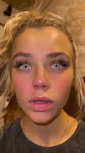 Close-Up Portrait of a Person with Blonde Hair