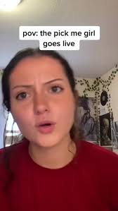 when the “pick me girl” goes live #Shorts