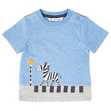 John Lewis Baby Zebra Crossing T Shirt Blue John Lewis Baby Baby Zebra Cute Baby Clothes