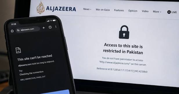 Al Jazeera website becomes inaccessible in Pakistan