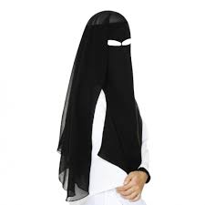For more details and all submissions, see the clothes view and the body extensions view Two Layer Niqab Black With Nose String Long