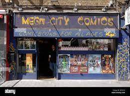 Mega city comics hi-res stock photography and images - Alamy