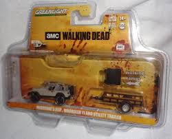 Custom decal car for zombie apocalypses walking dead hand for car, truck, jeep, funny, window, motorcycle, helmet, bumper, decal for laptop, phone, home decoration / 5 in x 4 in / green $3.99 $ 3. Greenlight Hollywood Hitch Tow Walking Dead 1 64 Jeep Wrangler Trailer Diecast Toy Vehicles Fzgil Cars Trucks Vans