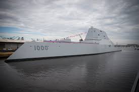 Ddg 1000 zumwalt, the first vessel built under the us department of defense's dd(x) programme, was delivered to the us navy in may 2016. Most Viewed Uss Zumwalt Ddg 1000 Wallpapers 4k Wallpapers