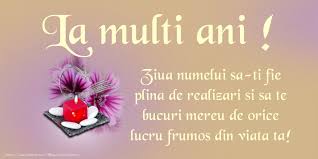 De ziua ta îți doresc tot ce e mai bun. Felicitari De Ziua Numelui 2017 Felicitari