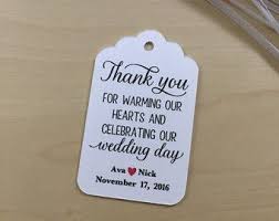 Thank You For Warming Our Hearts Favor Tags Hot Cocoa Favors Pine Cone Fire Starter Favors Candle Favo Candle Wedding Favors Wedding Favors Best Wedding Favors