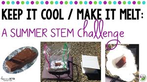 It sweats because of the sudden change in temperature and humidity. End Of The Year Summer Stem Challenge Keep It Cool Make It Melt
