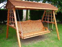 Whether you fancy lounging in the sun, having a quick saturday snooze, or bringing that holiday feeling to your outdoor space, our swing seats have it all. 6ft Wooden Garden Swing Hammock Tony Ward Furniture