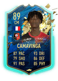 Check out his latest detailed stats including goals, assists, strengths & weaknesses and match ratings. Eduardo Camavinga Tots So Far Card Design Fifa
