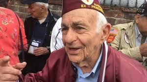 D-Day 75: US veterans visit Southampton graffiti wall