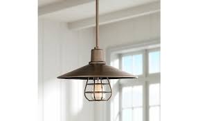 Garryton Oil Rubbed Bronze Cage Pendant Light 14 Wide Industrial Workshop Led Edison Fixture For Kitchen Island Dining Room Franklin Iron Works Amazon Com