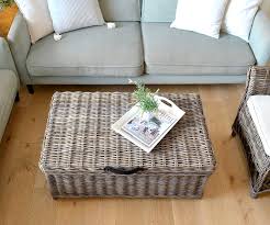 Wooden distressed white indian trunk , coffee table box, storage box, dowry chest, wedding box, brass box, coffee table trunk, blanket box laljihandicrafts 4.5 out of 5 stars (241) Hartley Rattan Trunk Coffee Table Trunk With Straps