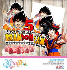 Dragon ball z birthday cake topper mepartylikearockstar 5 out of 5 stars (4,249) $ 2.49 free shipping add to favorites quick view lucky seven edible sprinkle mix || dragon ball z inspired sprinkles specialsprinkleco 5 out of 5 stars (374. Dragon Ball Z Cake Topper Printable Dragon Ball Z Birthday Topper