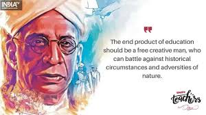 Oct 05, 2020 · although the educational system and the role teachers play in it have come a long way, there is still a long way to go. Happy Teacher S Day 2021 Inspiring Quotes By Dr Sarvepalli Radhakrishnan People News India Tv