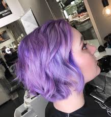 Purple hair colors are an excellent choice to try in 2019 because they are unique and unusual but also very subtle. 35 Of The Most Beautiful Short Hairstyles With Pastel Colors
